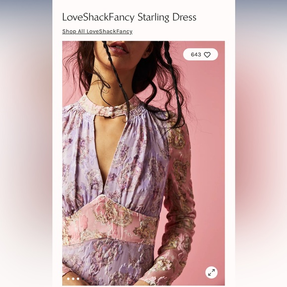 LoveShackFancy Starling Dress sz 2 - Picture 11 of 12